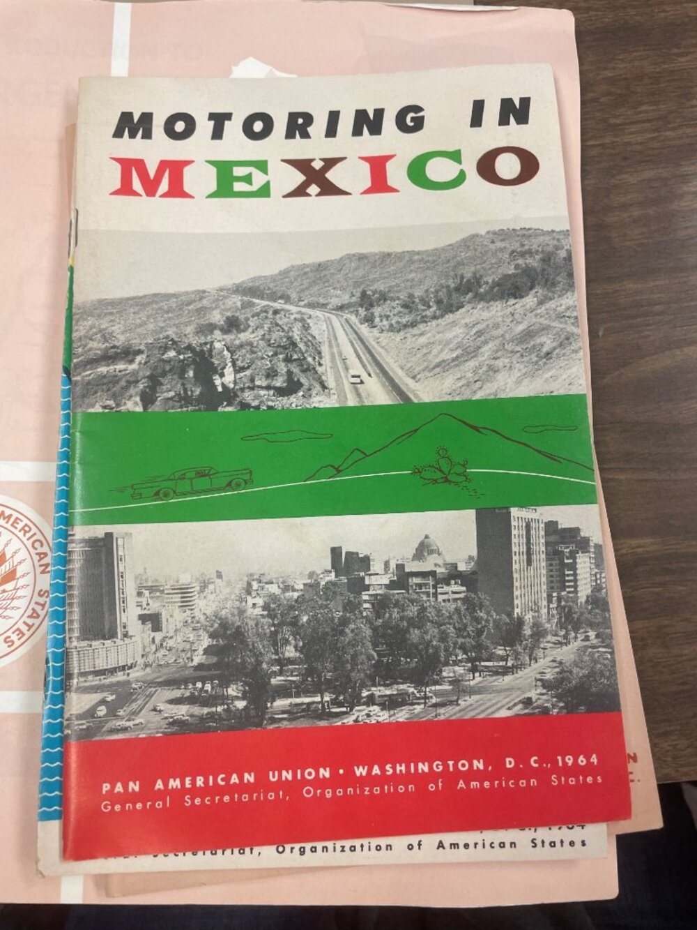 Motoring In Mexico Central America & Panama Pan American Highway System 1964 Edi